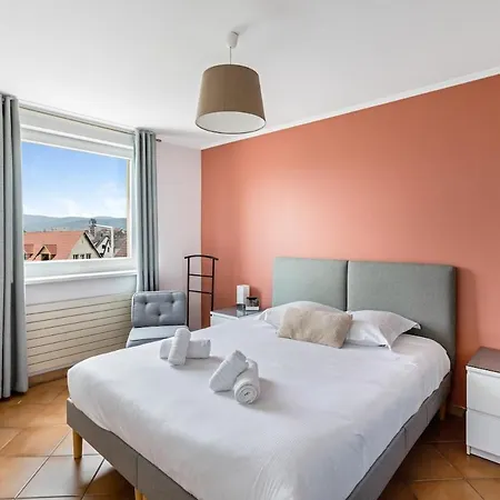 Lägenhet Horizon - Private Garage - Balcony - Splendid View Colmar